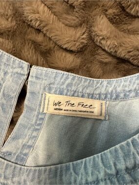 We The Free Pale Blue Women's Jeans - Soft Washed Denim